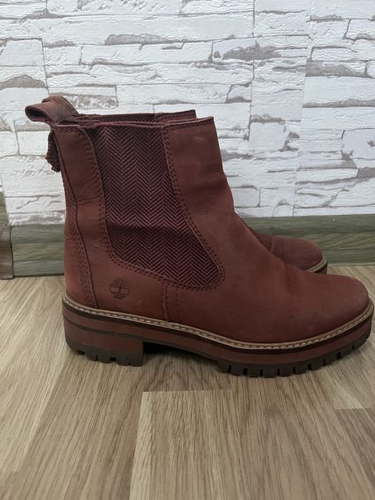 Women Timberland Boots Brown Nubuck 37.5
