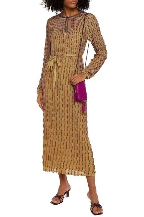 Женский Missoni Платье Многоцветное XS-S