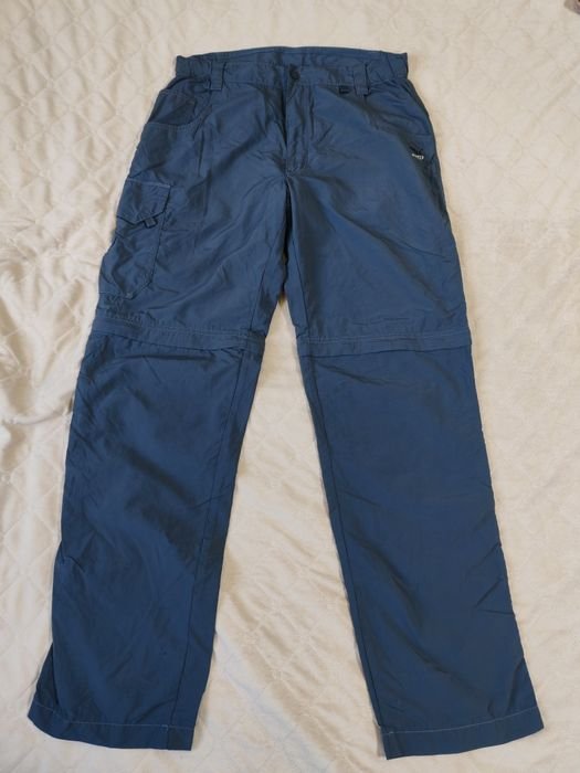 Men Salewa Trousers Navy 2-in-1 36-38