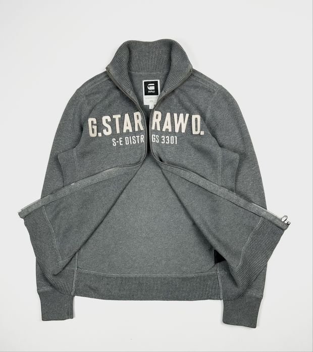 Uomo G-star Maglione Grigio Cotone 40