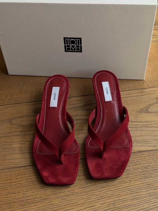 Женские Босоножки Красные 37