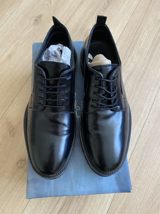 Men Pepe Jeans Heels Black Leather 41