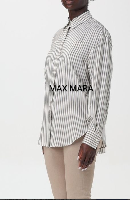 Женская MAX MARA Блузка Різнокольоровий Шовк