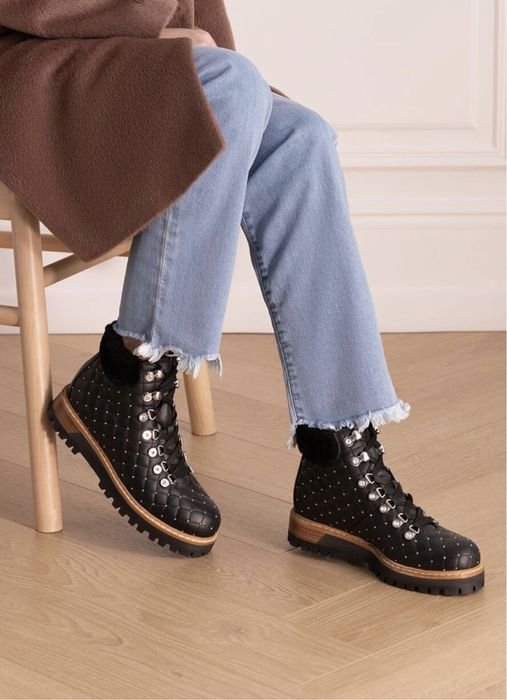 Donna Le Silla Stivali Nero 36