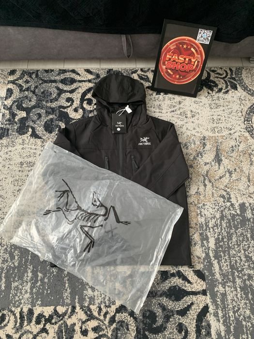 Мужской Arc'teryx Ветровка Чёрный L