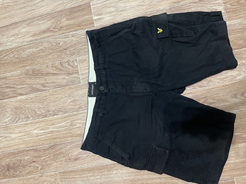 Men Lyle Scott Shorts Black 34