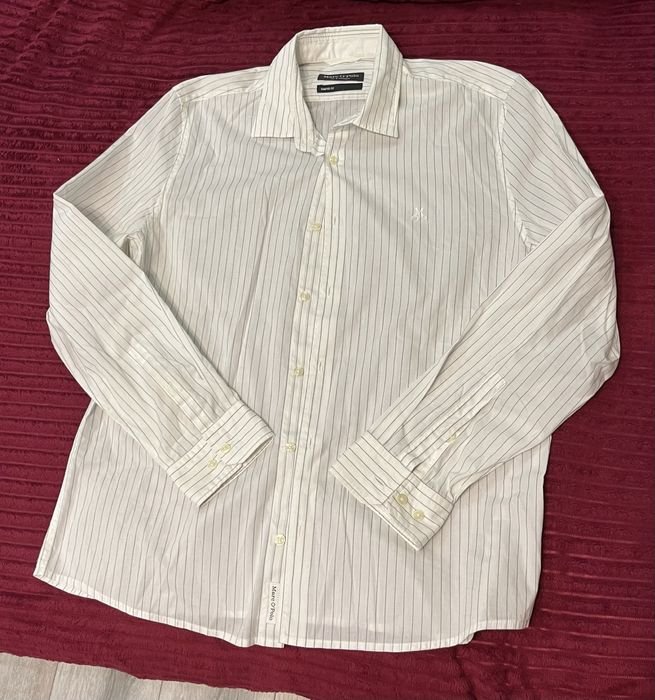 Мужской Marc O'Polo Рубашка Белая 42