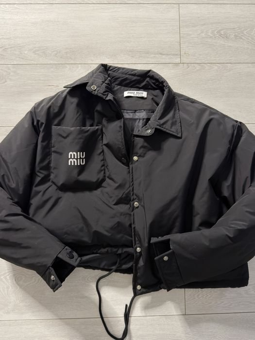 Женский Miu Miu Куртка Чёрный