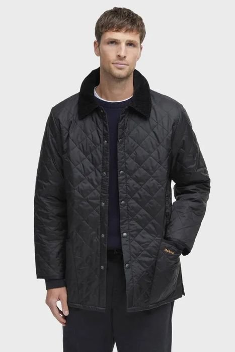 Herren Barbour Jacke Schwarz