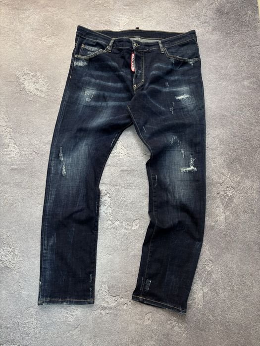 Men Dsquared2 Jeans Navy Denim 36-38