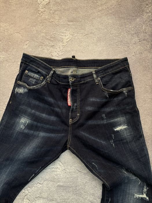 Men Dsquared2 Jeans Navy Denim 36-38