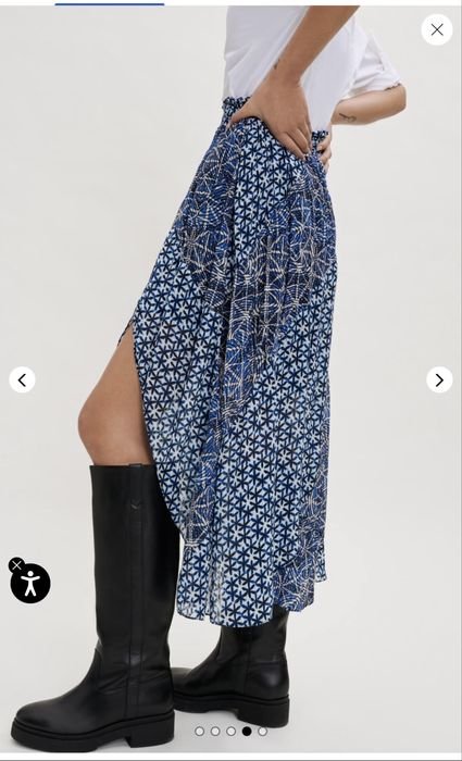 Women Maje Skirt Multicolor 36