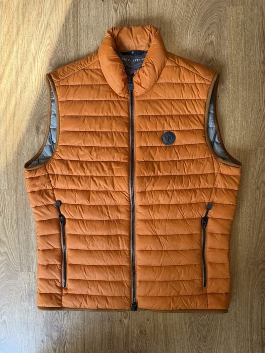 Men Marc O’Polo Vest Orange 40