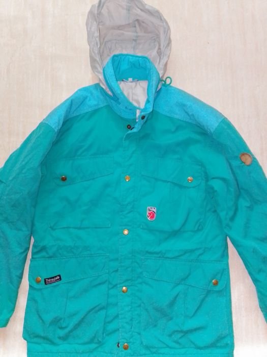 Women Fjallraven Parka Turquoise 40
