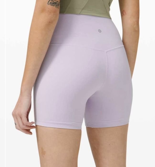 Женские Lululemon Шорты Фиолетовые 10/12