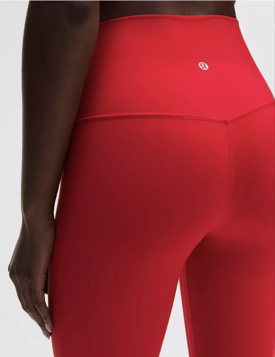 Женские Lululemon Брюки Красные 10/12