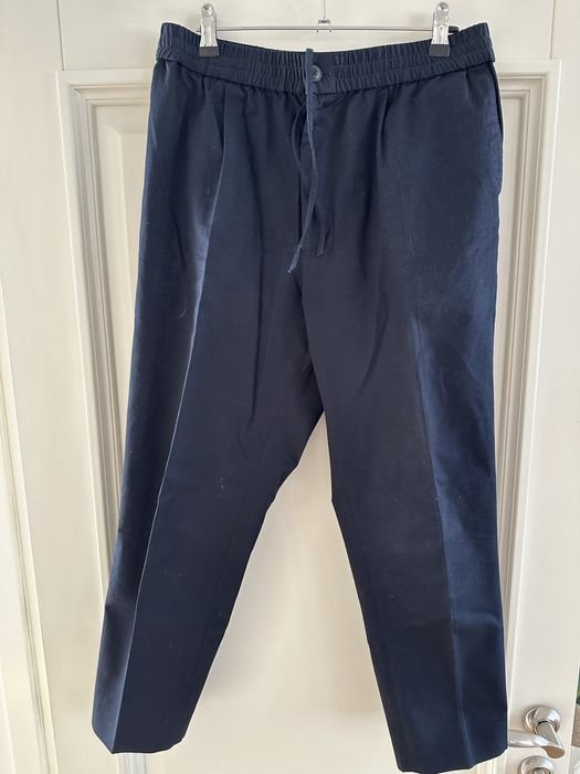 Мужские Ami Брюки Синие 