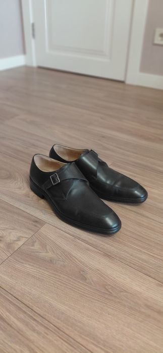 Homme Bally Monk Noir Cuir