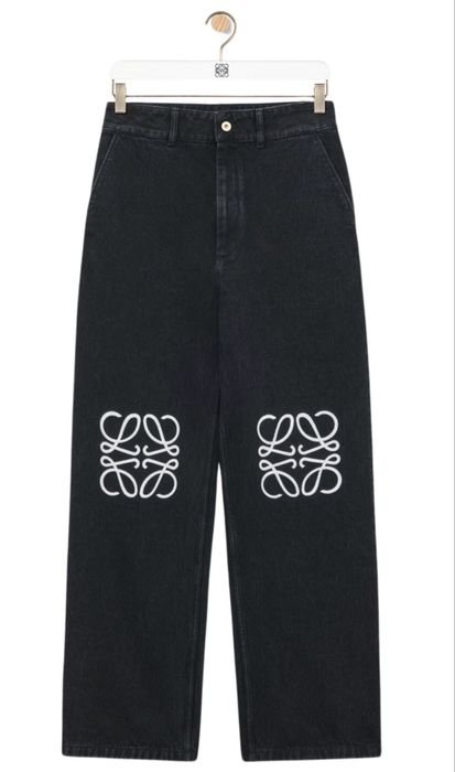 Женские Loewe Джинсы Чёрные