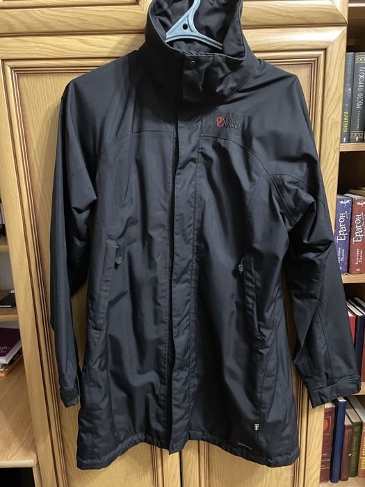 Femme Fjallraven Parka Noir 36