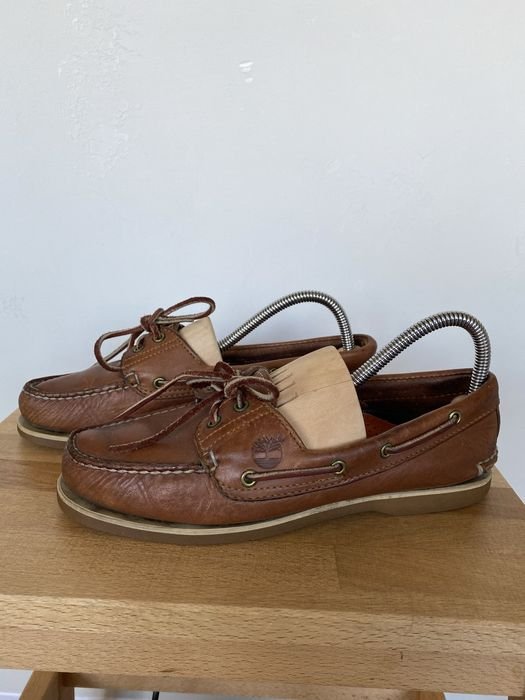 Men Timberland Loafers Brown 39