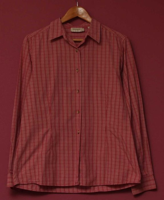 Donna Timberland Camicia Rossa Cotone 40