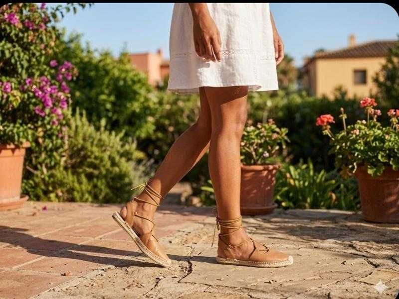 Women Nine West Heels Brown Leather 37.5