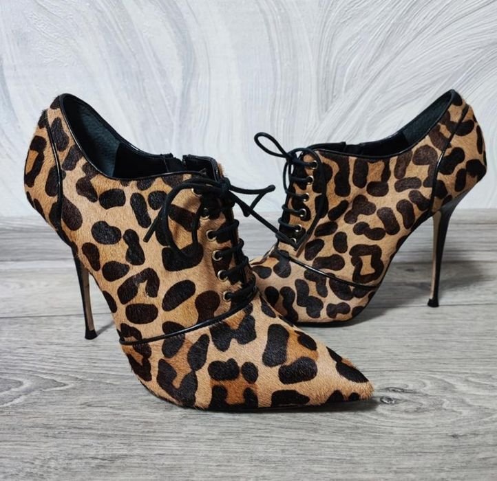 Women Dune Boots Brown Leather 40