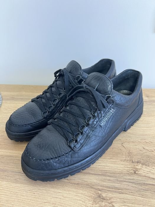 Homme Mephisto Talons Noir Cuir 11