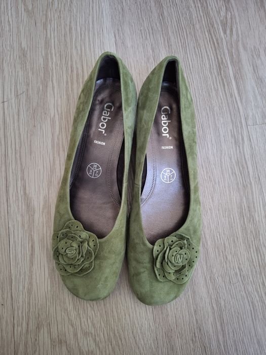 Donna Tacchi Verde Suede 38