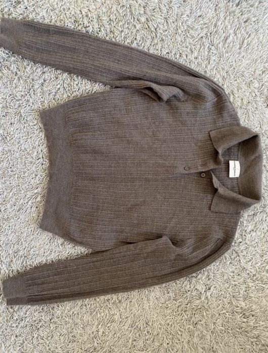 Donna Claudie Pierlot Maglione Marrone Lana L