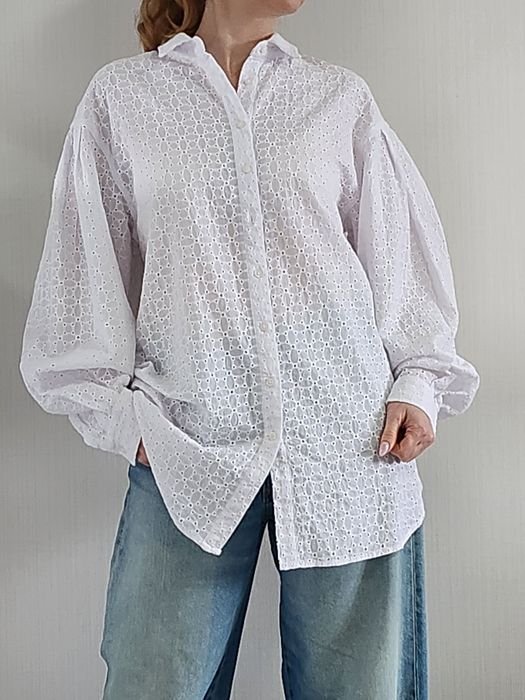 Женская Barbour Рубашка Белая 10-12