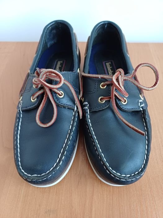 Men Timberland Top-Siders Brown Leather 36