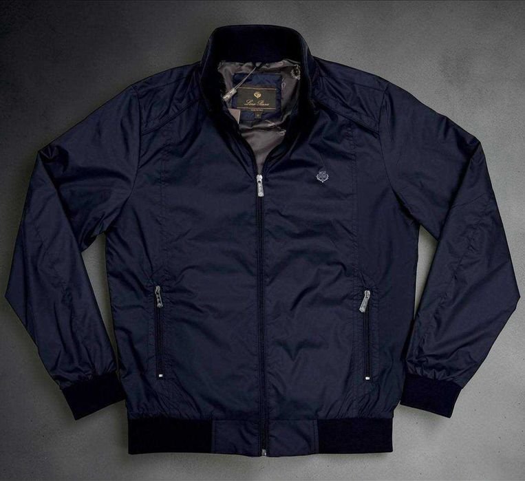 Мужской Loro Piana Куртка Чёрный Синий Коричневый