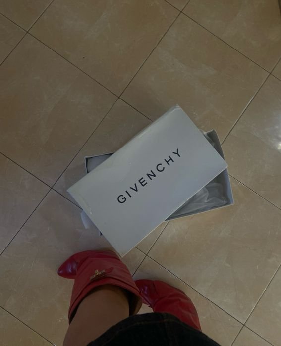 Damen Givenchy Stiefel Rot 38.5