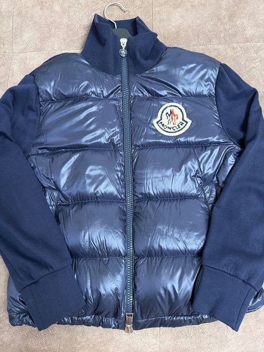Femme Moncler Veste Coupe-Vent Bleu Marine 36