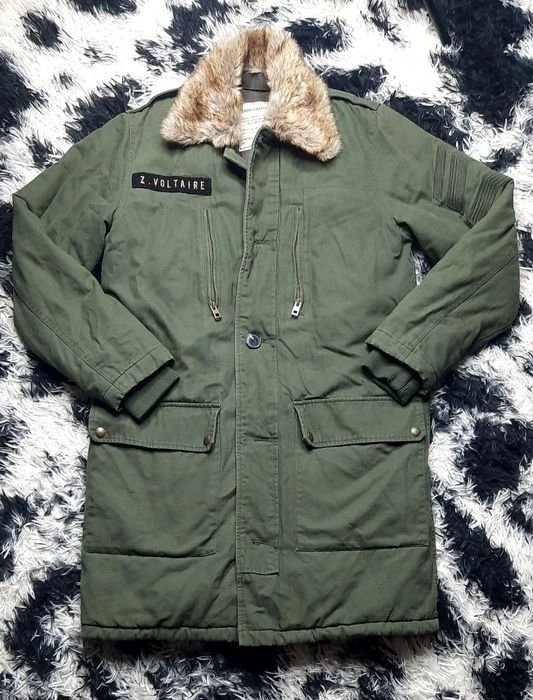 Uomo Zadig Voltaire Parka Kaki 36