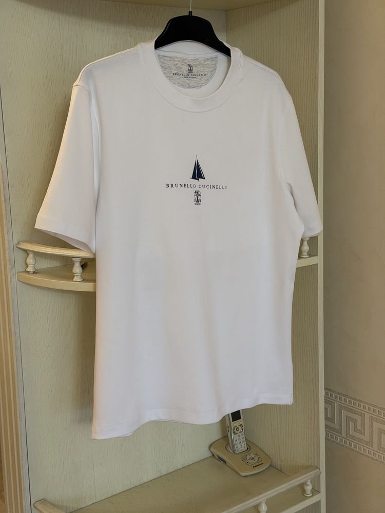 Men Brunello Cucinelli T-Shirt White