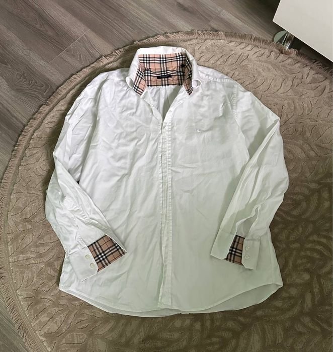 Мужской Burberry Рубашка Белая