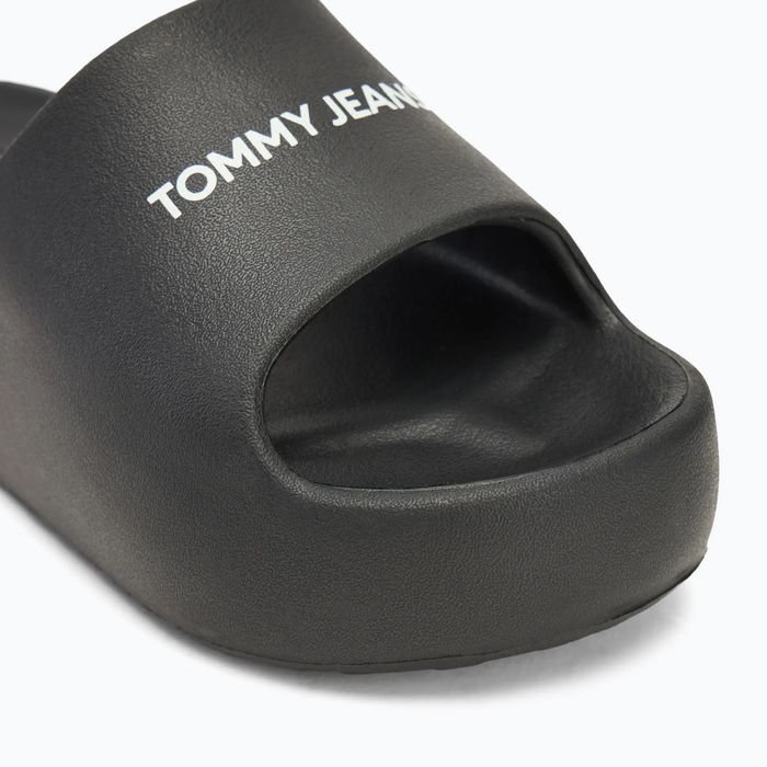 Donna Tommy Jeans Ciabatta Nera 37