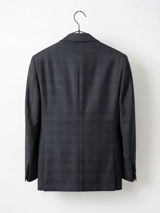 Homme Massimo Dutti Costume Gris Laine Extrafine