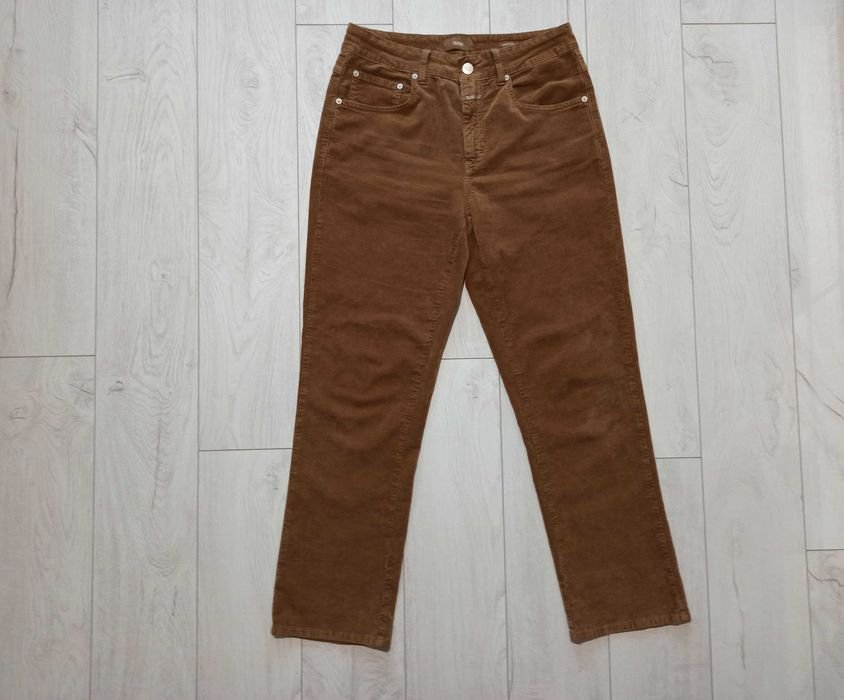 Женские Closed Штаны Коричневый Хлопок 40