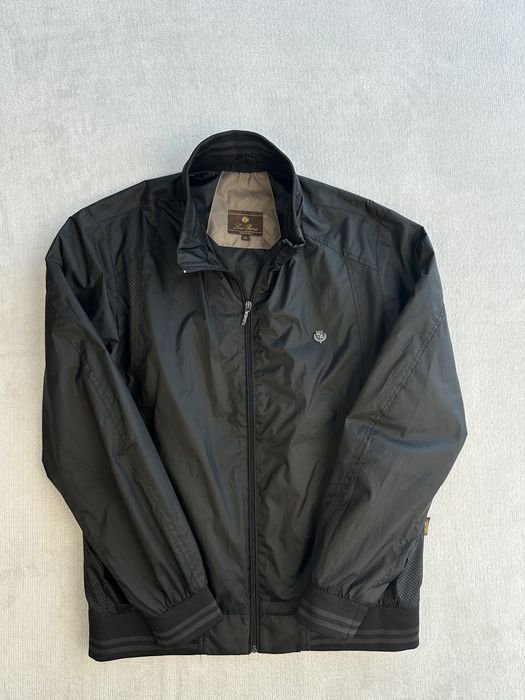 Herren Loro Piana Jacke Schwarz 44