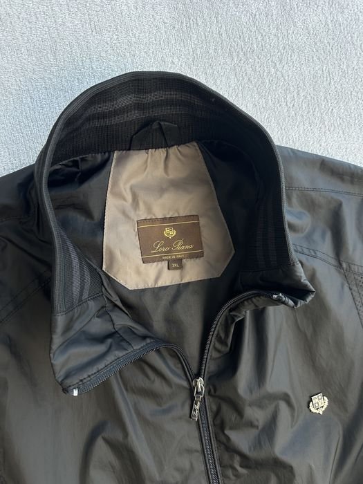Herren Loro Piana Jacke Schwarz 44