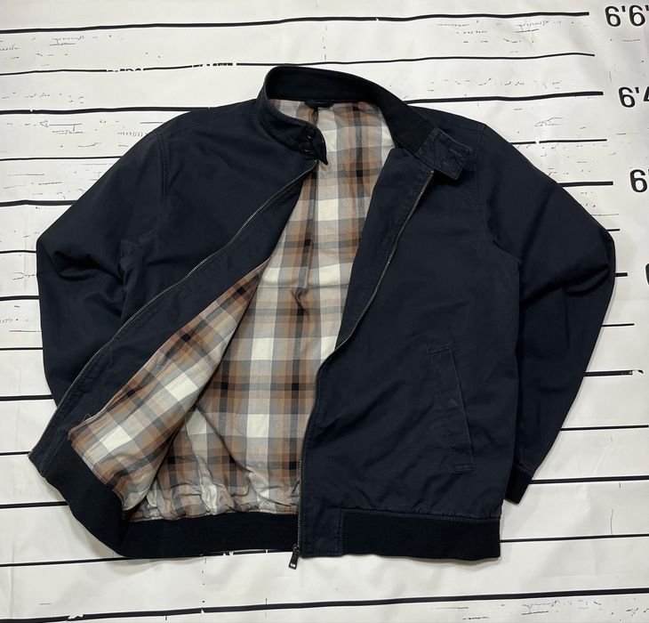 Homme Lonsdale Bomber Bleu Marine 42