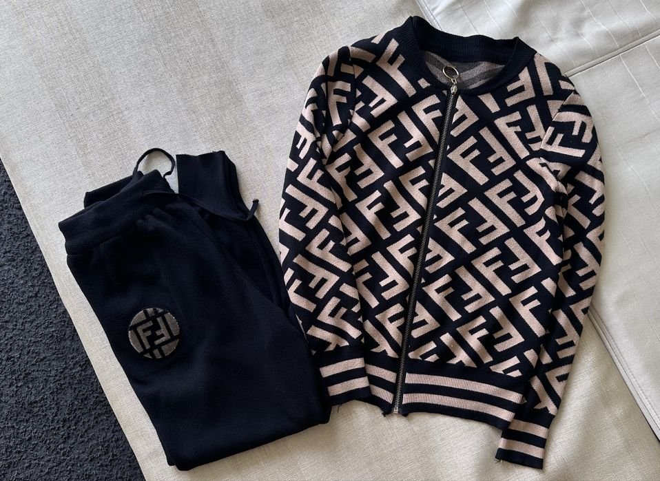 Femme Fendi Costume Noir Taille Unique