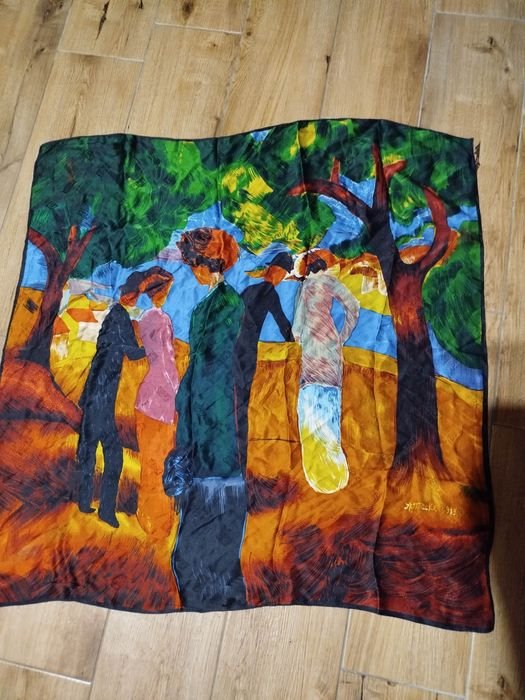 Унисекс Хустка Mulberry Шовк з Візерунком 86x89см