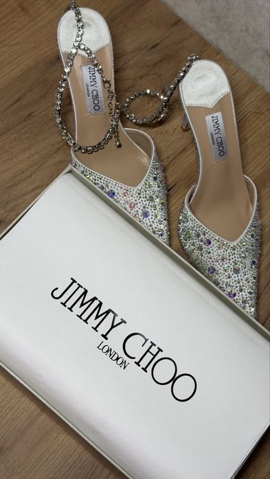 Women Jimmy Choo Heels White Other 40