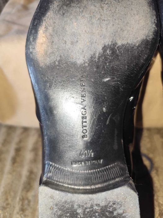 Homme Bottega Veneta Mocassins Bleu Marine 41.5