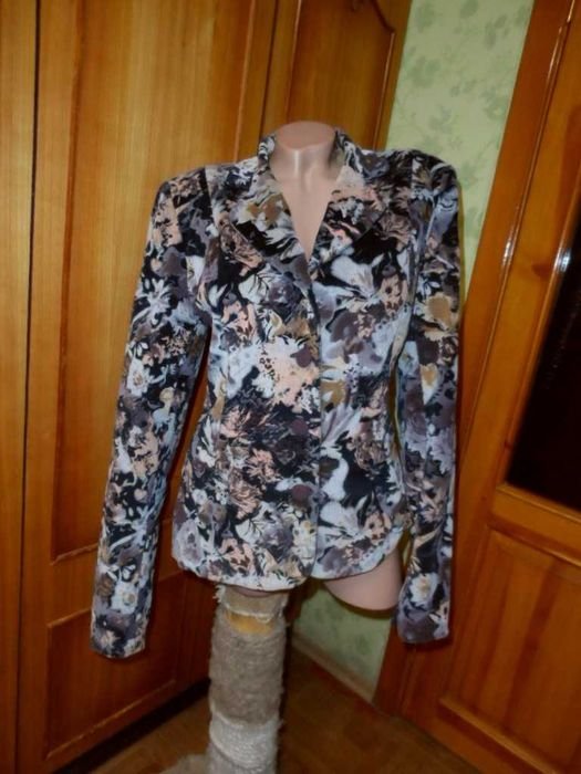 Donna Laura Ashley Blazer Multicolore Cotone 40